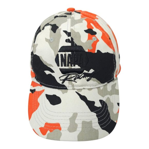 NAPA Racing Camo Strapback Cap Hat Trucker Baseball Embroidered Logo Know How - Picture 16 of 16
